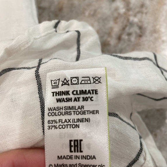 Linen Blend Long Tank - Picture 3 of 12